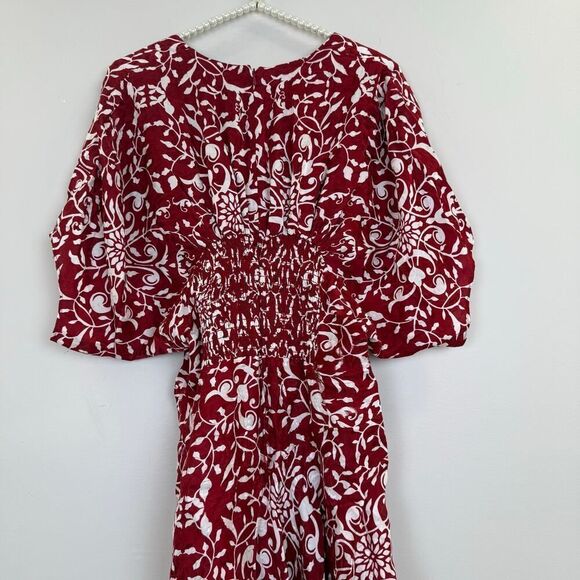 The Kooples
Red Printed Puff Sleeve Dress 💝 - Picture 11 of 14